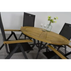 Hartman Ronde Tuinset South Wales Tafel - Napoli Tuinstoelen -Hartman 1000031671 0103