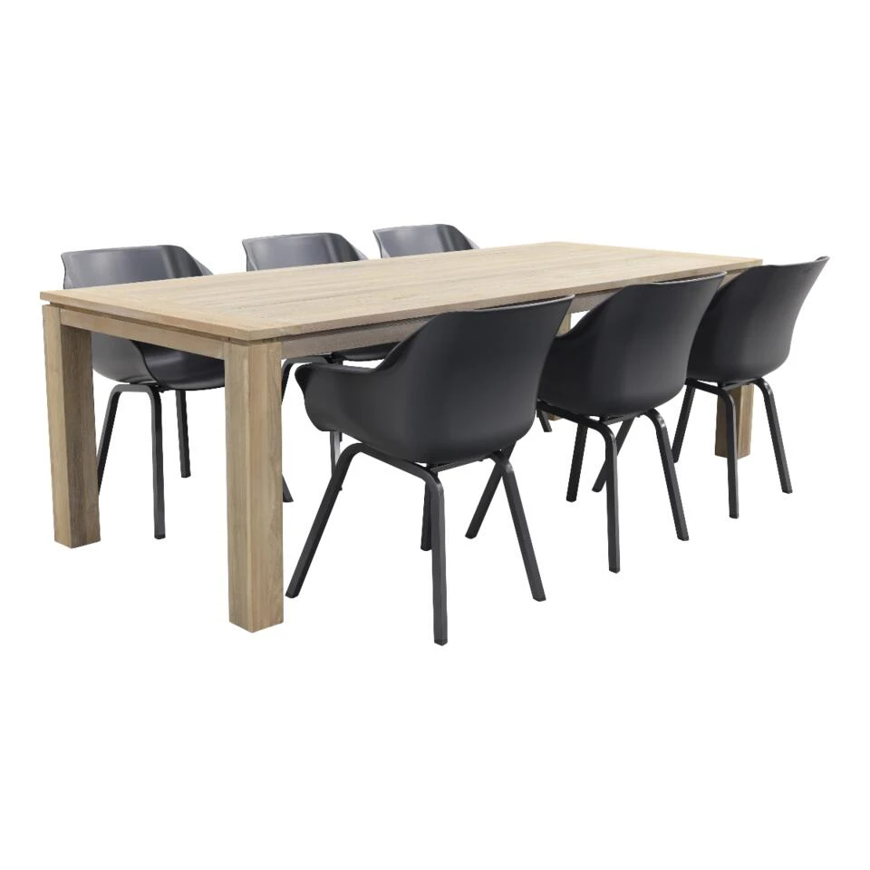 Hartman Sophie Element Xerix/Rome Grey 240 Cm. Tuinset - 7-delig Hartman Sophie Element Xerix/Rome Grey 240 Cm. Tuinset - 7-delig -Hartman 1000031675