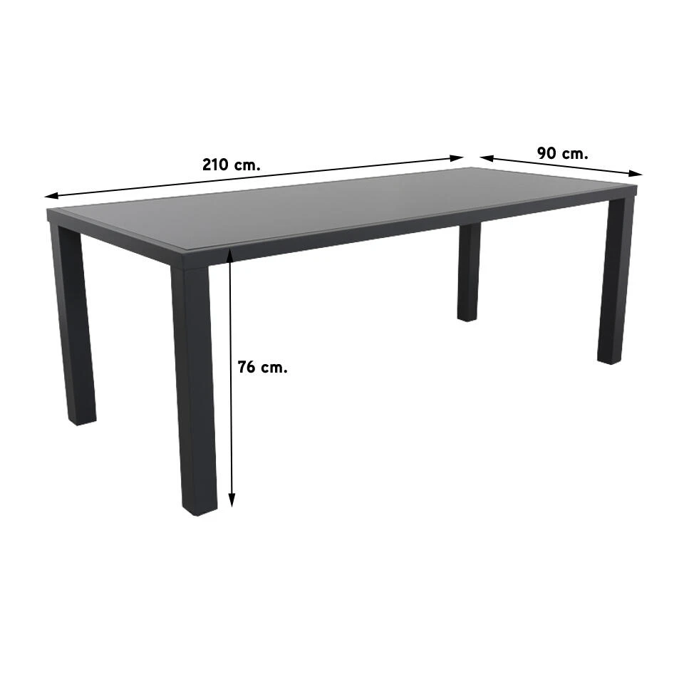 Hartman Sophie Element/Alma 210 Cm. Tuinset – 7-delig Hartman Sophie Element/Alma 210 Cm. Tuinset – 7-delig -Hartman 1000031694 0102