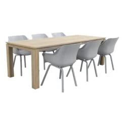 Hartman Sophie Element Misty Grey/Rome Grey 240 Cm. Tuinset - 7-delig -Hartman 1000045592 0102