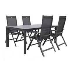 Hartman Napoli/Baltimor 180 Cm. Verstelbare Tuinset - 5-delig