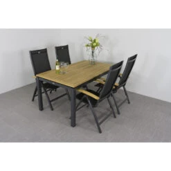 Hartman Tuinset Sonata Tuintafel 160 Cm. - Roma Tuinstoelen 5 Hartman Tuinset Sonata Tuintafel 160 Cm. - Roma Tuinstoelen -Hartman 1000045617 0103