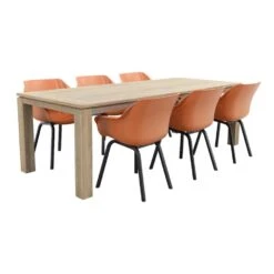 Hartman Sophie Element Terra/Rome Grey 240 Cm. Tuinset - 7-delig -Hartman 1000045633 0102