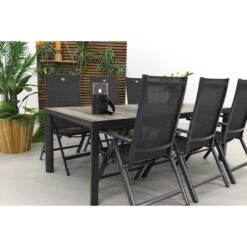 Hartman Napoli/Kings Tuinset Antraciet - 220x100 Cm 4 Hartman Napoli/Kings Tuinset Antraciet - 220x100 Cm -Hartman 1000045635 0102