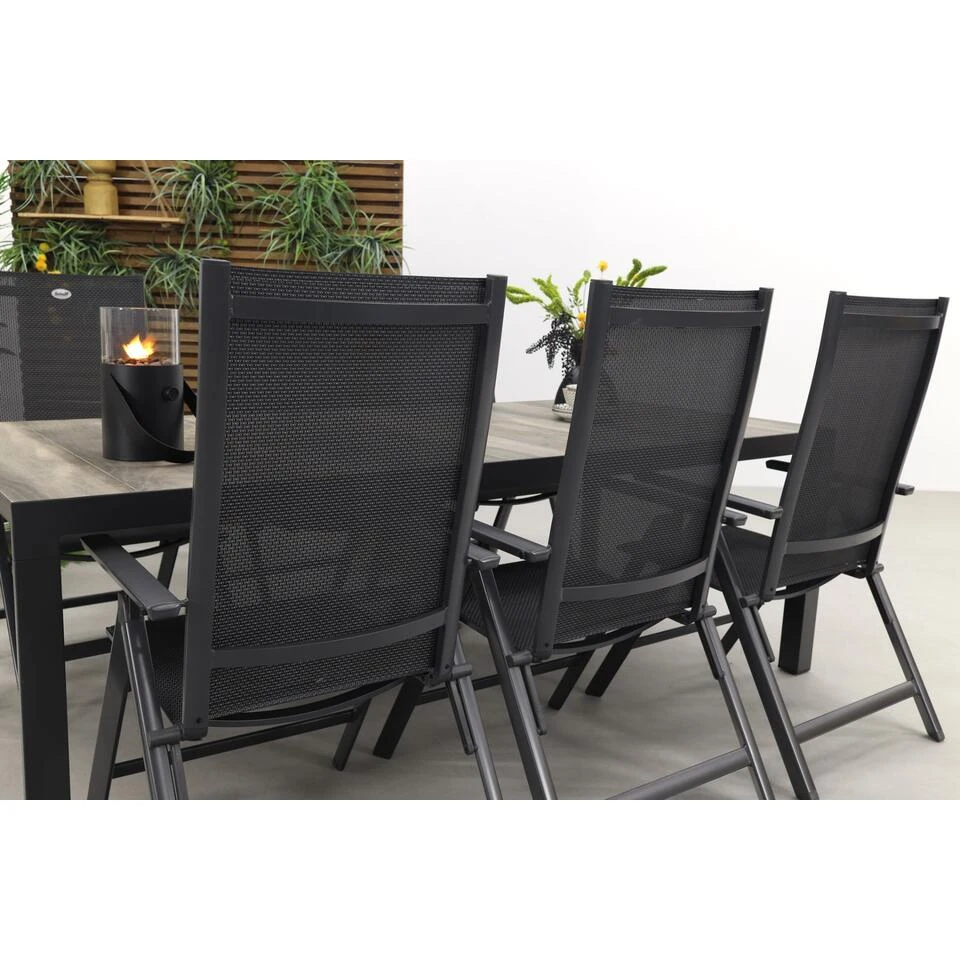 Hartman Napoli/Kings Tuinset Antraciet - 220x100 Cm Hartman Napoli/Kings Tuinset Antraciet - 220x100 Cm -Hartman 1000045635 0103