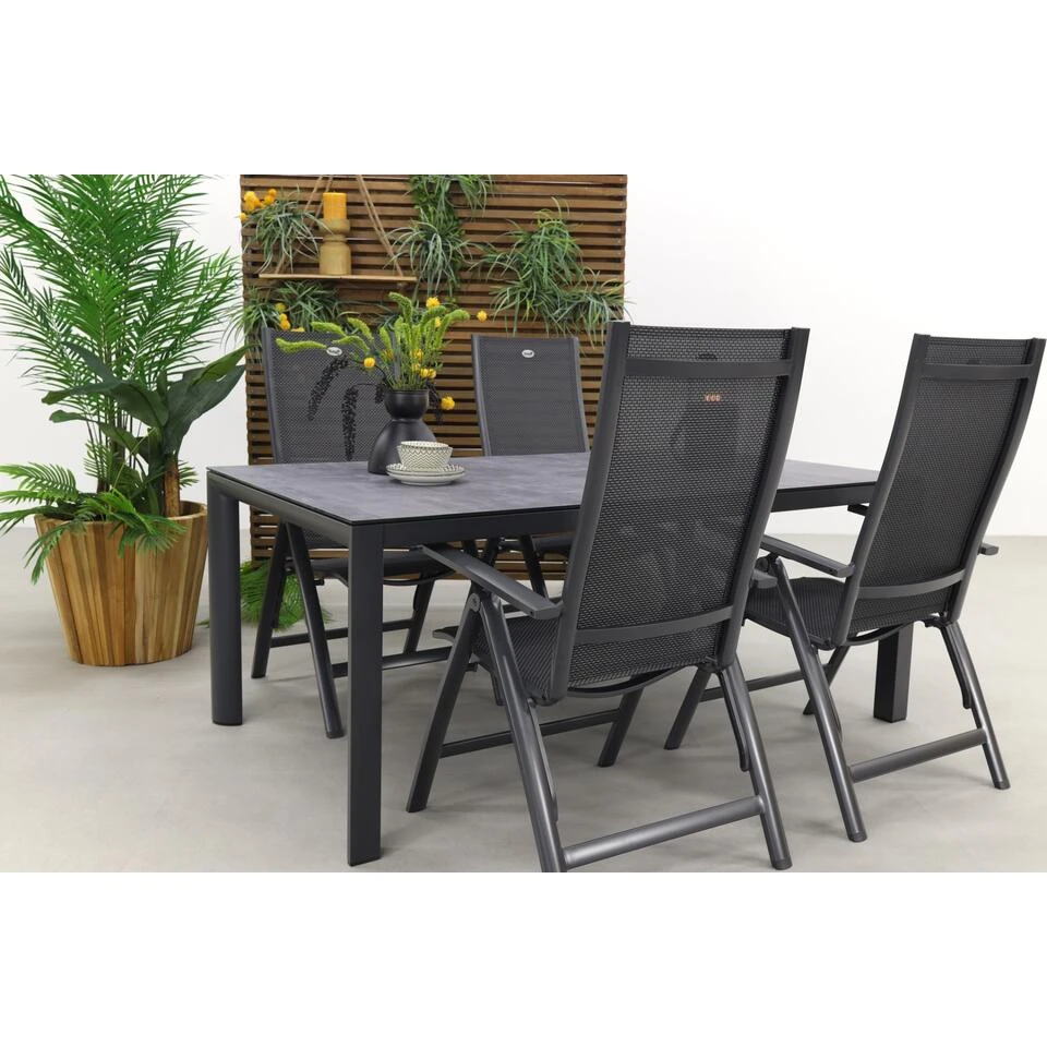 Hartman Roma/Baltimor 180 Cm. Verstelbare Tuinset - 5-delig Hartman Roma/Baltimor 180 Cm. Verstelbare Tuinset - 5-delig -Hartman 1000045648 0103