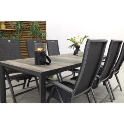 Hartman Valentino/Kings Tuinset Antraciet - 220x100 Cm -Hartman 1000045649 0103