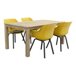 Hartman Sophie Element Geel/Rome Grey 170 Cm. Tuinset - 5-delig -Hartman 1000045718 0102
