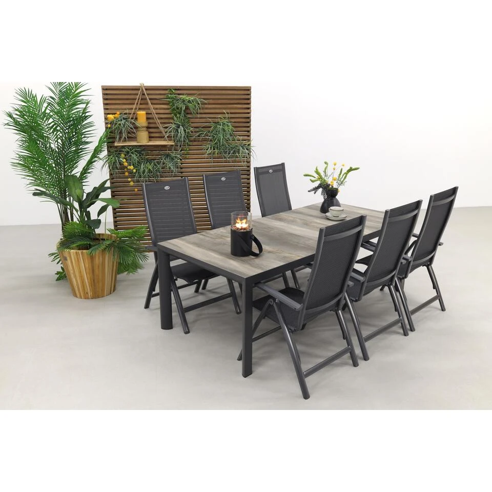 Hartman Roma/Kings Tuinset Antraciet - 220x100 Cm Hartman Roma/Kings Tuinset Antraciet - 220x100 Cm -Hartman 1000045725 0101