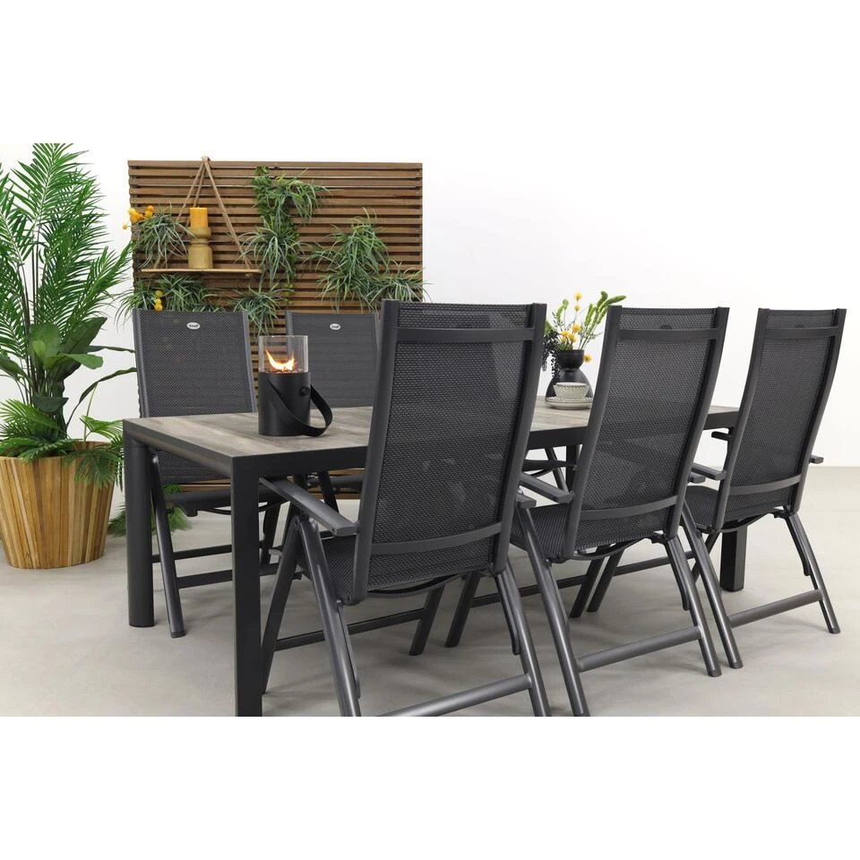 Hartman Roma/Kings Tuinset Antraciet - 220x100 Cm Hartman Roma/Kings Tuinset Antraciet - 220x100 Cm -Hartman 1000045725 0103