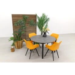Hartman Sophie Indian Orange/Arezzo 130 Cm. Tuinset - 5-delig -Hartman 1000045730 0101