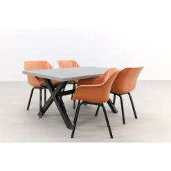 Hartman Sophie Element Terra/Verona Black 160 Cm. Tuinset - 5-delig -Hartman 1000045905 0102