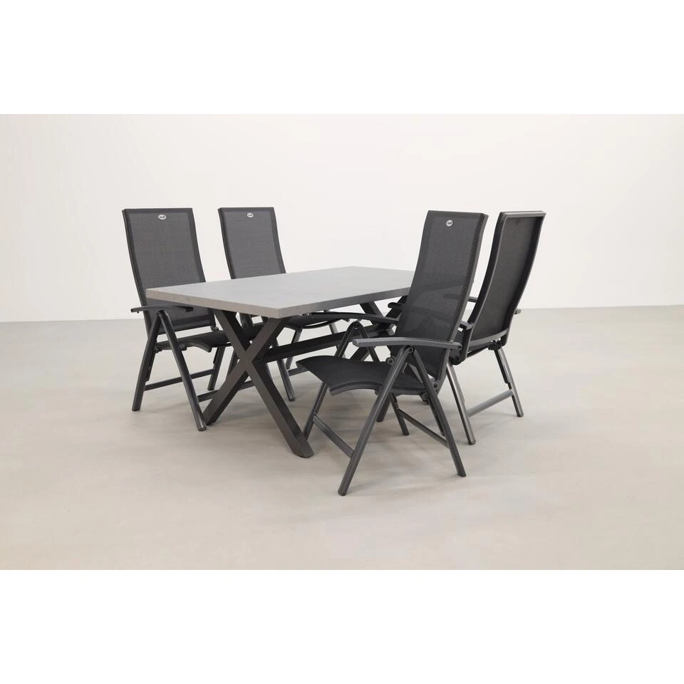 Hartman Valentino/Verona 160 Cm. Tuinset 5-delig Verstelbaar Hartman Valentino/Verona 160 Cm. Tuinset 5-delig Verstelbaar -Hartman 1000048709 0101