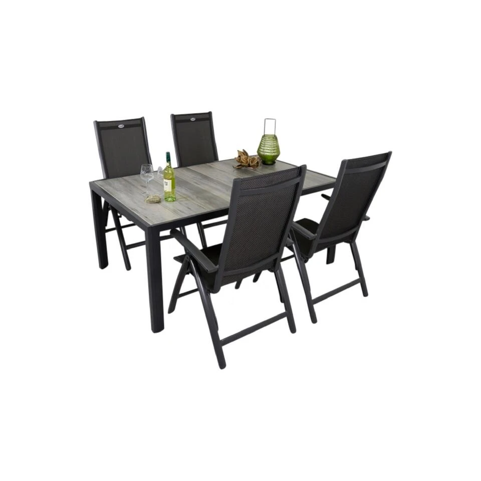 Hartman Da Vinci Alu/Queens 160 Cm. Tuinset - 5-delig Verstelbaar Hartman Da Vinci Alu/Queens 160 Cm. Tuinset - 5-delig Verstelbaar -Hartman 1000048730 0103