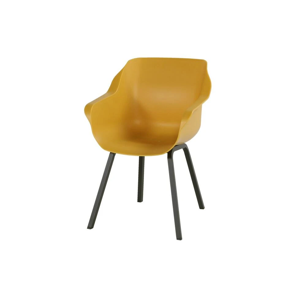 Hartman Sophie Tuinstoel Curry Yellow/Rome Brown 100 Cm. - 5-delig Hartman Sophie Tuinstoel Curry Yellow/Rome Brown 100 Cm. - 5-delig -Hartman 1000048745 0103