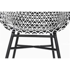 Hartman Delphine Dining Stoel White - Black -Hartman 1000048786 0102