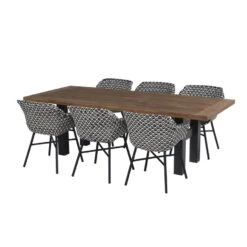 Hartman Delphine Dining Stoel White - Black -Hartman 1000048786 0103