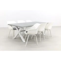 Hartman Sophie Element White/Verona White 220 Cm. Tuinset - 7-delig -Hartman 1000053139 0102