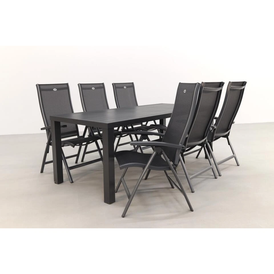 Hartman Salvatore/VDG Lena 210 Cm. Verstelbare Tuinset - 7-delig Hartman Salvatore/VDG Lena 210 Cm. Verstelbare Tuinset - 7-delig -Hartman 1000053191 0101