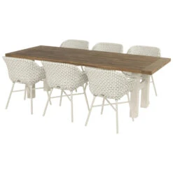 Hartman Yasmani Dining Tuintafel - 240x100 Cm. - White -Hartman 1000053249 0102