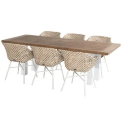 Hartman Yasmani Dining Tuintafel - 240x100 Cm. - White -Hartman 1000053249 0103