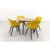 Hartman Sophie Studio Yellow/Dave Teak 110 Cm. Tuinset - 5-delig 2 Hartman Sophie Studio Yellow/Dave Teak 110 Cm. Tuinset - 5-delig -Hartman 1000054098