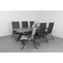Hartman Napoli/Concrete 220 Cm. Tuinset 7-delig Verstelbaar 4 Hartman Napoli/Concrete 220 Cm. Tuinset 7-delig Verstelbaar -Hartman 1000054204 0102