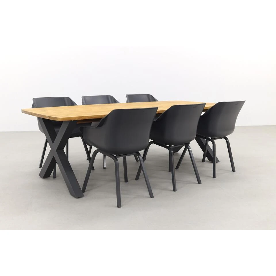 Hartman Sophie Element Xerix/Sefa Tuintafel 240x95 - Teak - Tuinset Hartman Sophie Element Xerix/Sefa Tuintafel 240x95 - Teak - Tuinset -Hartman 1000054384 0102