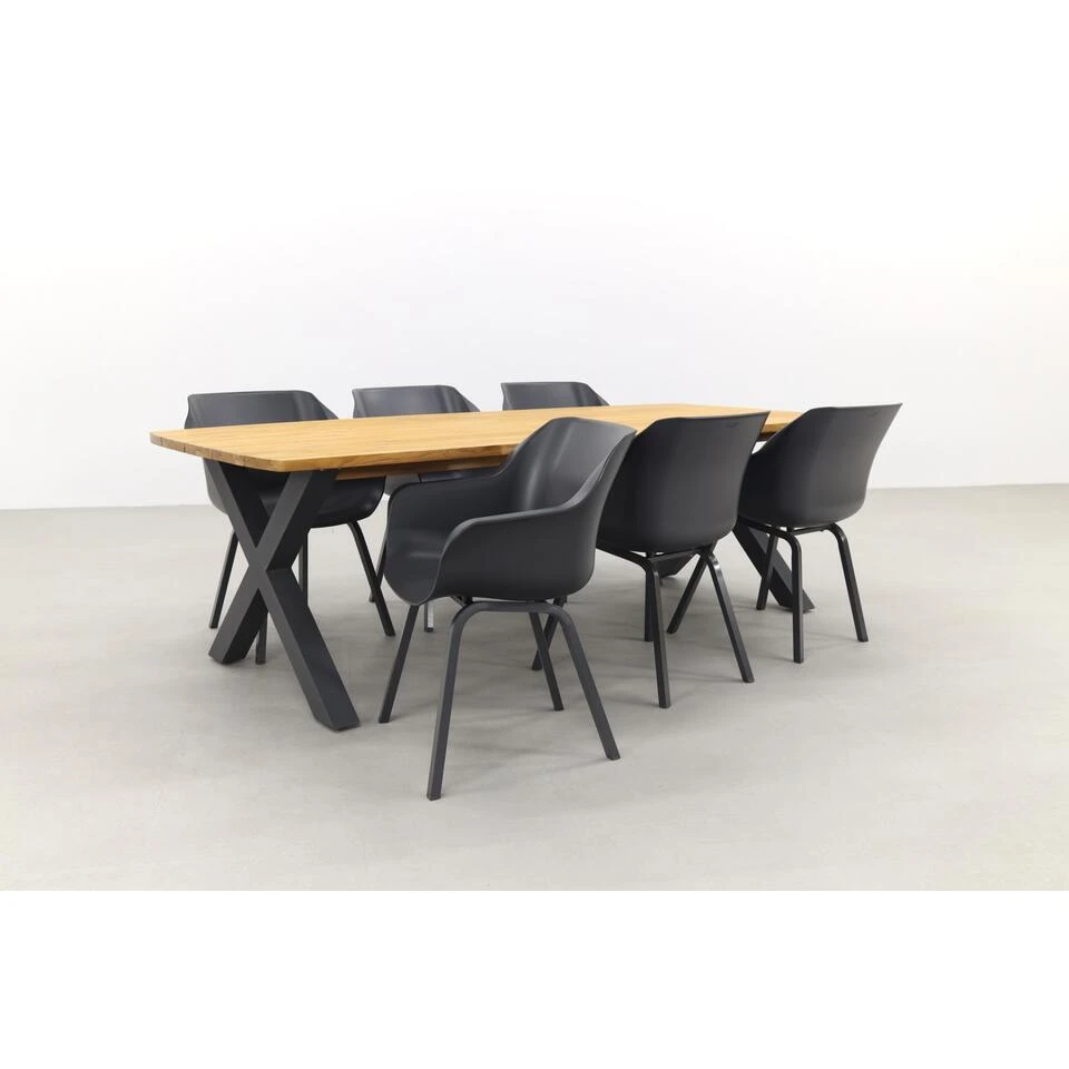 Hartman Sophie Element Xerix/Sefa Tuintafel 240x95 - Teak - Tuinset Hartman Sophie Element Xerix/Sefa Tuintafel 240x95 - Teak - Tuinset -Hartman 1000054384 0103
