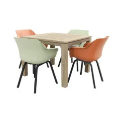 Hartman Sophie Tuinstoel Terra & French/Rome Grey 100 Cm. - 5-delig -Hartman 1000058061 0102