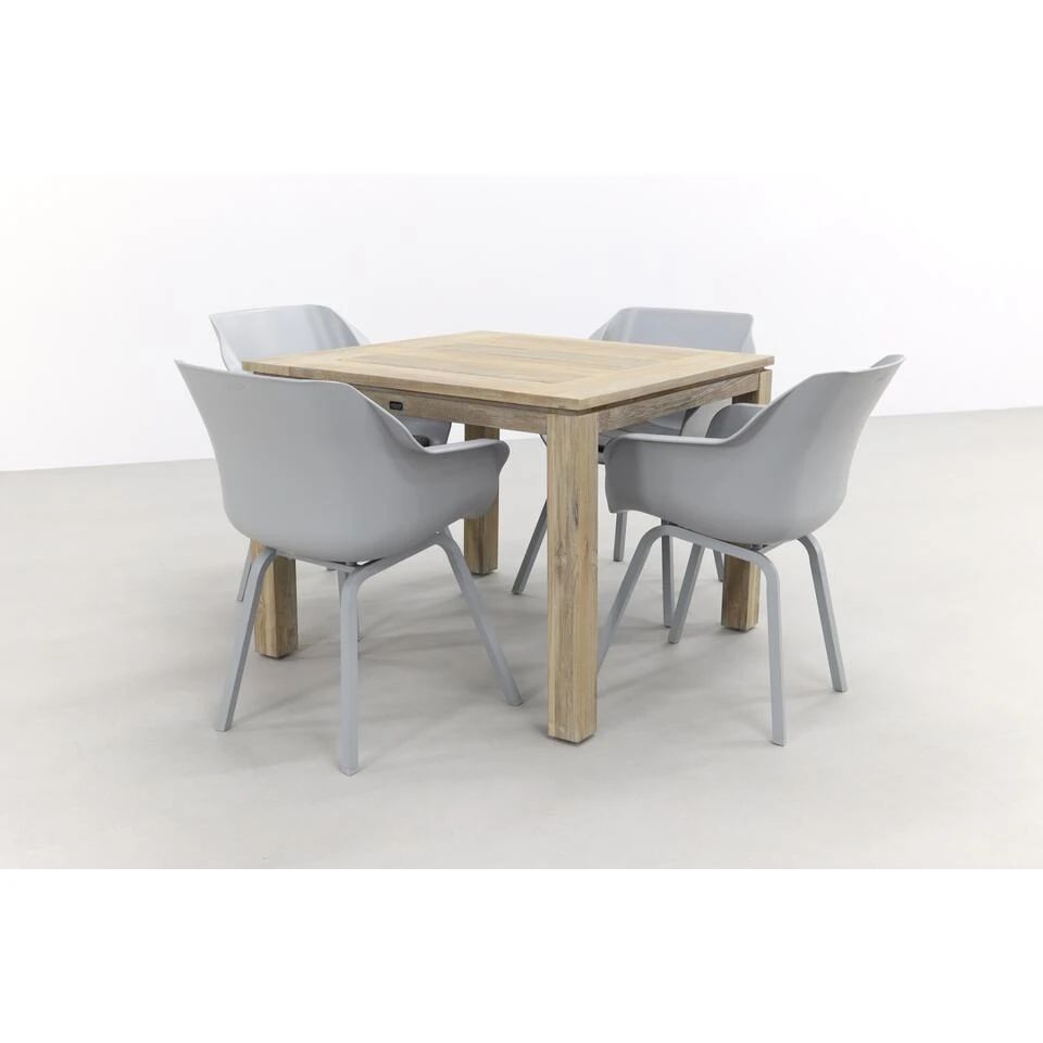 Hartman Sophie Tuinstoel Grey/Rome Grey 100 Cm. - 5-delig Hartman Sophie Tuinstoel Grey/Rome Grey 100 Cm. - 5-delig -Hartman 1000058231 0101