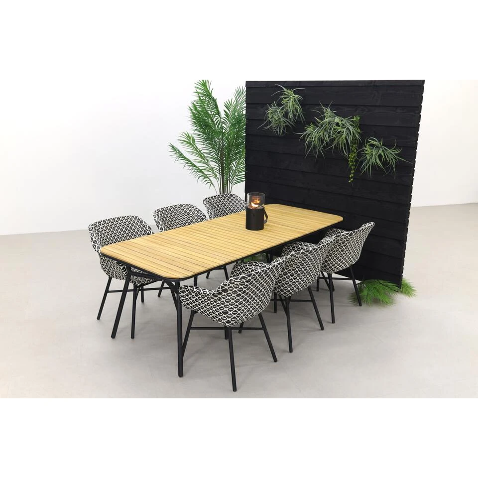 Hartman Delphine/Bella 180x90 Cm. - 5-delige Tuinset Hartman Delphine/Bella 180x90 Cm. - 5-delige Tuinset -Hartman 1000058422 0101