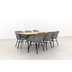 Hartman Delphine/Bella 180x90 Cm. - 5-delige Tuinset 5 Hartman Delphine/Bella 180x90 Cm. - 5-delige Tuinset -Hartman 1000058422 0103