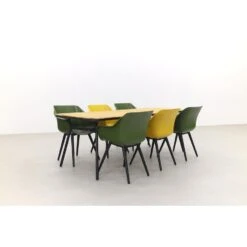 Hartman Sophie Studio Green&Yellow/Bella 220x95 Cm. - 7-delige Tuinset 4 Hartman Sophie Studio Green&Yellow/Bella 220x95 Cm. - 7-delige Tuinset -Hartman 1000058424 0102