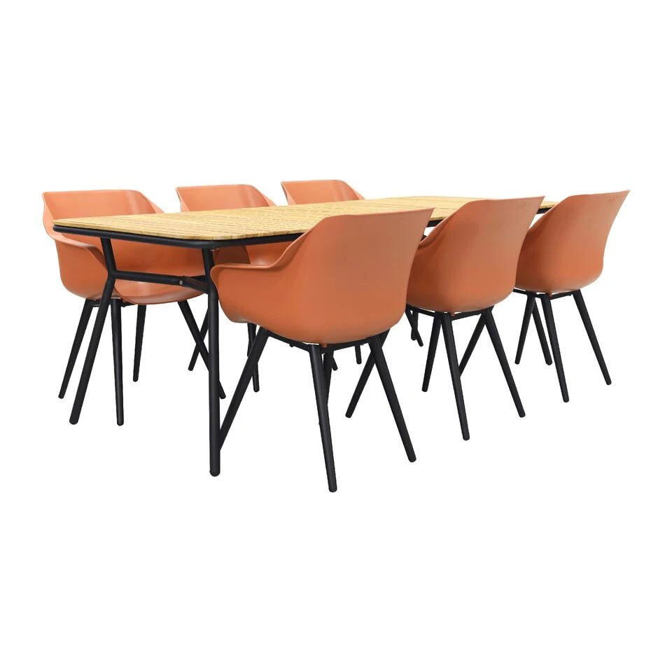 Hartman Sophie Studio Terra/Bella 220x95 Cm. - 7-delige Tuinset Hartman Sophie Studio Terra/Bella 220x95 Cm. - 7-delige Tuinset -Hartman 1000058428