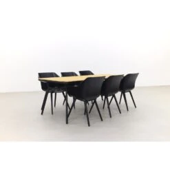 Hartman Sophie Studio Black/Bella 220x95 Cm. - 7-delige Tuinset -Hartman 1000058429 0102