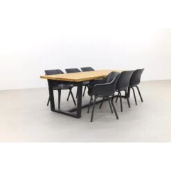 Hartman Sophie Element/Murano Teak - 240x100 Cm. - Tuinset 7-delig -Hartman 1000059385 0103