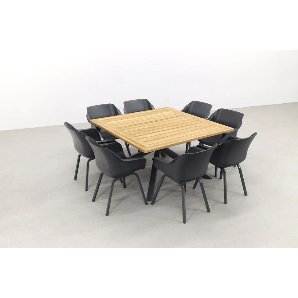Hartman Sophie Element/Quote Teak - 140x140 Cm. - Tuinset 9-delig Hartman Sophie Element/Quote Teak - 140x140 Cm. - Tuinset 9-delig -Hartman 1000059828 0101