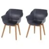 Set Van 2- Hartman Sophie Studio Diningstoel - Xerix - Teak Poot -Hartman 1000073142