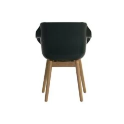 Set Van 2- Hartman Sophie Studio Diningstoel- Night Green- Teak Poot -Hartman 1000073149 0103