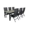 Hartman Da Vinci Alu/Queens 220 Cm. Tuinset - 7-delig Verstelbaar -Hartman 1000074438