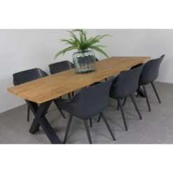 Hartman Sophie Studio Tuinstoel + Sefa Tuintafel 240x95 Cm -Hartman 1000074439 0103