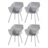 Hartman Sophie Element Dining Armstoel- Grijs - 4 St. -Hartman 1000074494