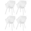 Hartman Sophie Element Dining Armstoel- Wit - 4 St. 2 Hartman Sophie Element Dining Armstoel- Wit - 4 St. -Hartman 1000074500