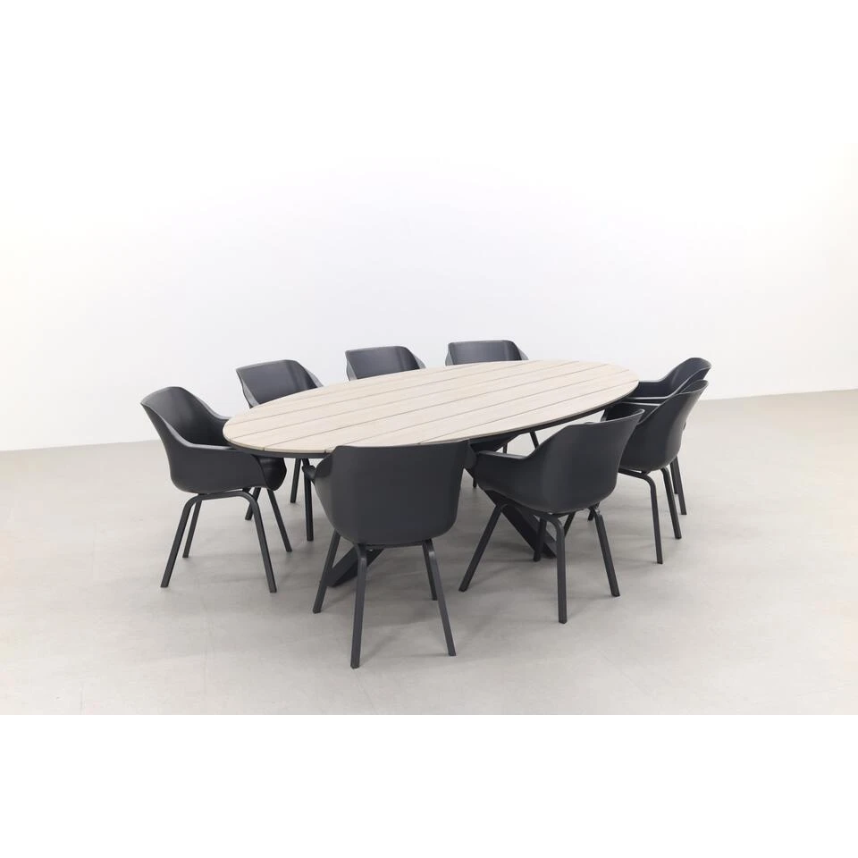 Hartman Sophie Element - Xerix/GI Edison 220 Tafel - Ovale Tuinset Hartman Sophie Element - Xerix/GI Edison 220 Tafel - Ovale Tuinset -Hartman 1000084580 0103