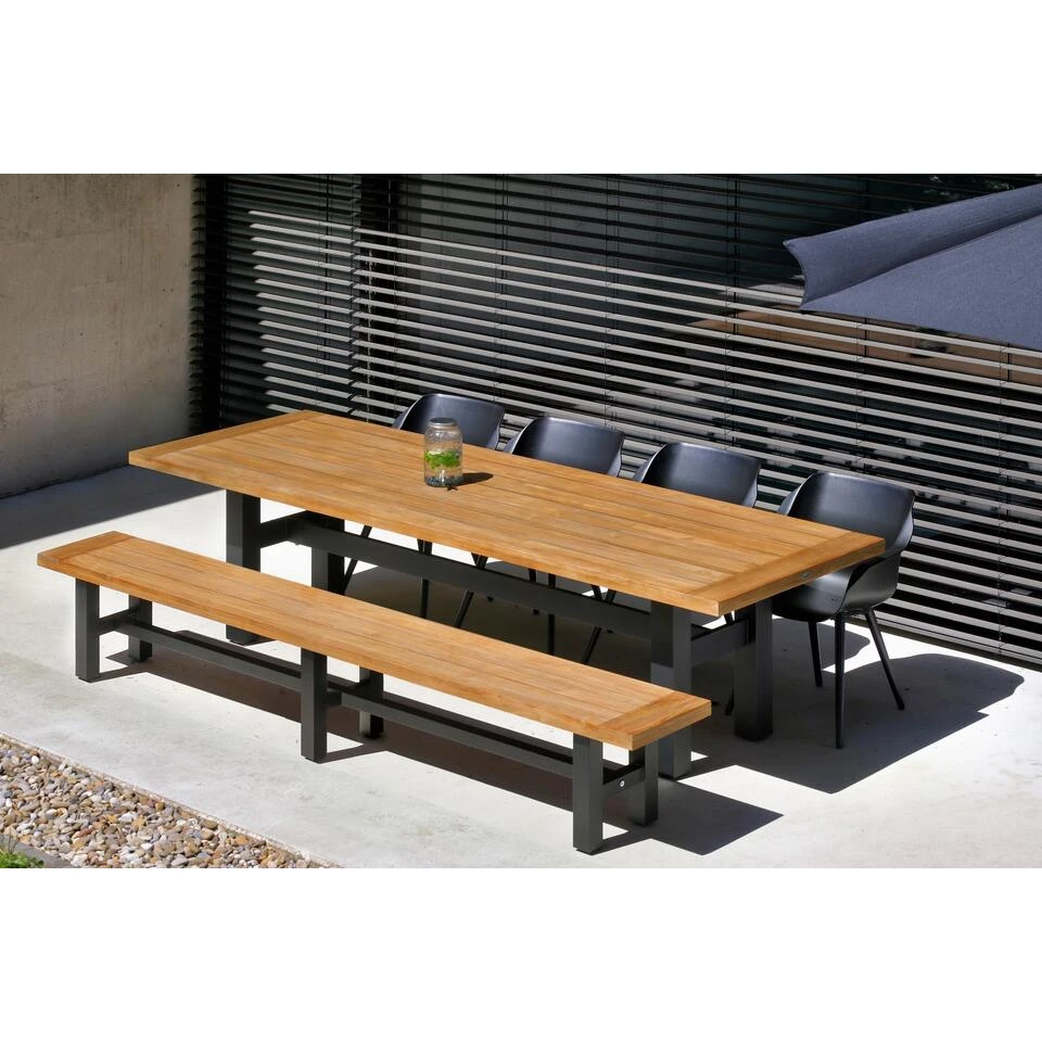 Hartman Yasmani Bank - 300x47 Cm. - Black Hartman Yasmani Bank - 300x47 Cm. - Black -Hartman 1000084622 0102