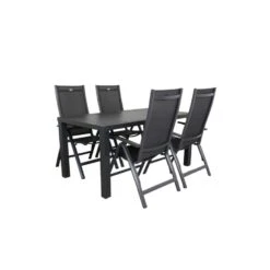 Hartman Roma/Lena 160 Cm. Tuinset - 5-delig Verstelbaar