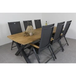 Hartman Napoli + Sefa Tuintafel 240x95 Cm - Teak -Hartman 1000084742 0102