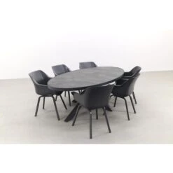Hartman Sophie/Silva 240x115 Cm. Ovale Tuinset - 7-delig -Hartman 1000092685 0103