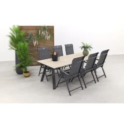 Hartman Milaan Verstelbaar/Nevada 240x100 Cm. Tuinset -Hartman 1000093374 0103